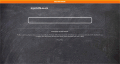 Desktop Screenshot of mynitelife.co.uk